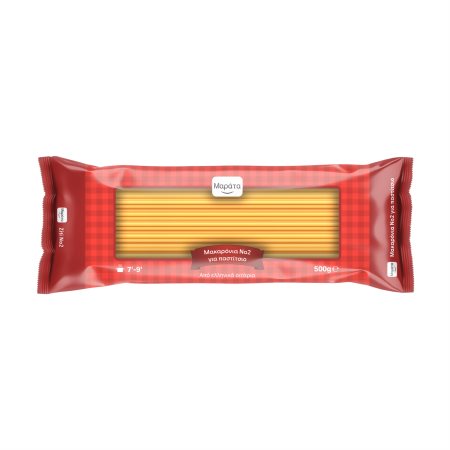 ΜΑΡΑΤΑ Μακαρόνια Νο2 για Παστίτσιο 500g