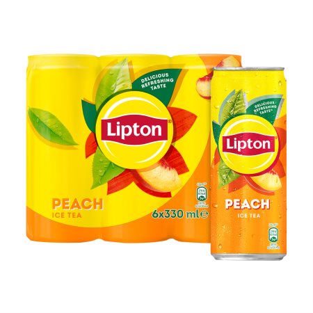 LIPTON Ice Tea Ροδάκινο 6x330ml