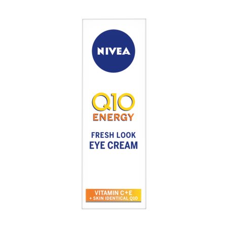NIVEA Q10 Energy Κρέμα Ματιών Αντιρυτιδική για Αναπλήρωση Ενέργειας με Βιταμίνη C & E 15ml