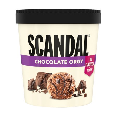 SCANDAL Παγωτό Chocolate Orgy 480gr (750ml)