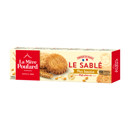 LA MERE POULARD Le Sablé Μπισκότα Βουτύρου 125g