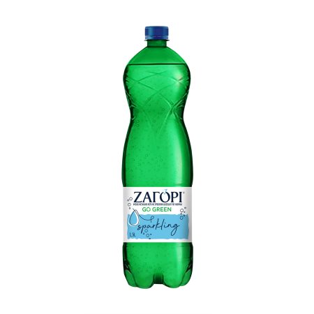 ΖΑΓΟΡΙ Go Green Sparkling Νερό Ανθρακούχο 1,5lt