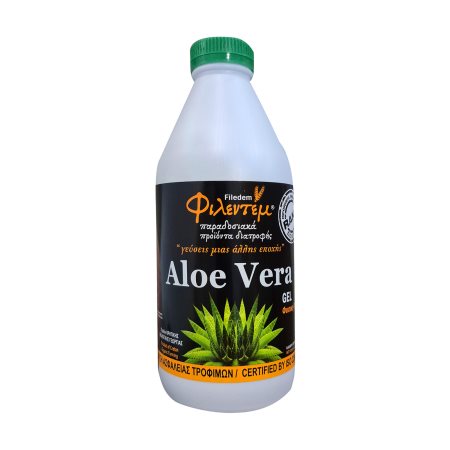 ΦΙΛΕΝΤΕΜ Aloe Vera Gel Αλόης Κρητικό Βιολογικό 1lt