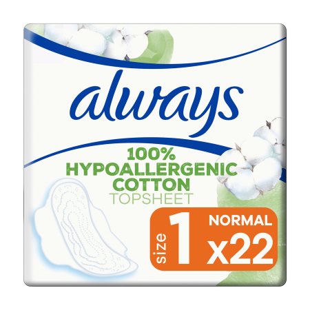 ALWAYS Cotton Protection Σερβιέτες Normal 22τεμ