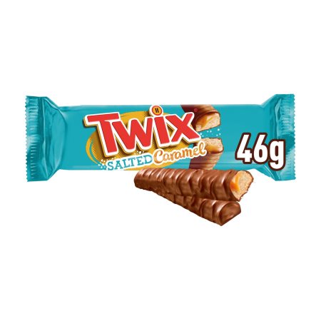 TWIX Μπάρα Σοκολάτας με Αλατισμένη Καραμέλα 46g