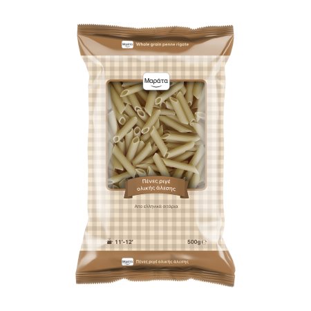 ΜΑΡΑΤΑ Πένες Ριγέ Ολικής Άλεσης 500g