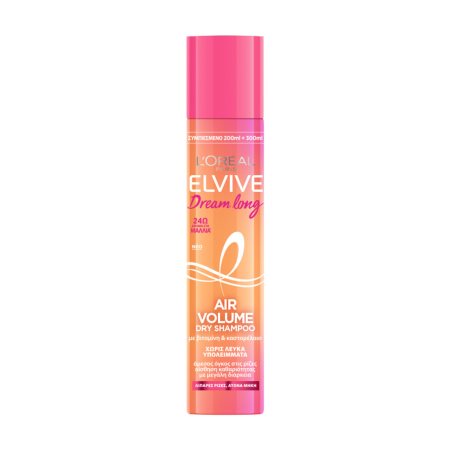 ELVIVE Dream Long Air Volume Dry Shampoo για Μαλλιά με Λιπαρές Ρίζες & Άτονα Μήκη 200ml