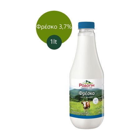 ΡΟΔΟΠΗ Φρέσκο Γάλα Πλήρες 3,7% 1lt