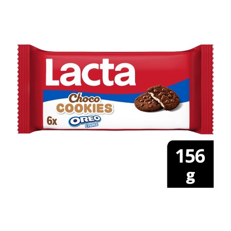 LACTA Cookies Μπισκότα γεμιστά με Κρέμα Oreo 156g