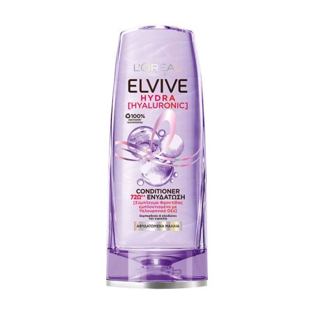 ELVIVE Hydra Hyaluronic Κρέμα Conditioner Ενυδάτωσης για Αφυδατωμένα Μαλλιά 300ml