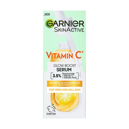 GARNIER Skin Active Glow Boost Σέρουμ Προσώπου με Vitamin C 30ml