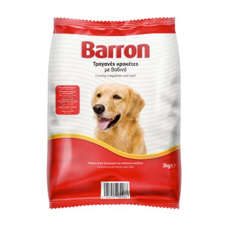 BARRON Τραγανές Κροκέτες με Βοδινό 3kg