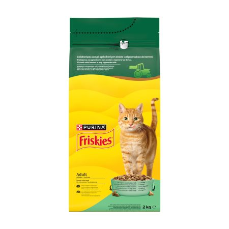 FRISKIES Ξηρά Τροφή Γάτας με Κουνέλι Κοτόπουλο & Λαχανικά 2kg