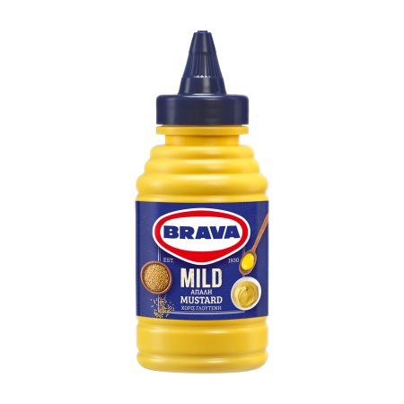 BRAVA Μουστάρδα Απαλή Χωρίς γλουτένη 250g