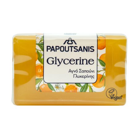 PAPOUTSANIS Σαπούνι Γλυκερίνης Vegan 125gr