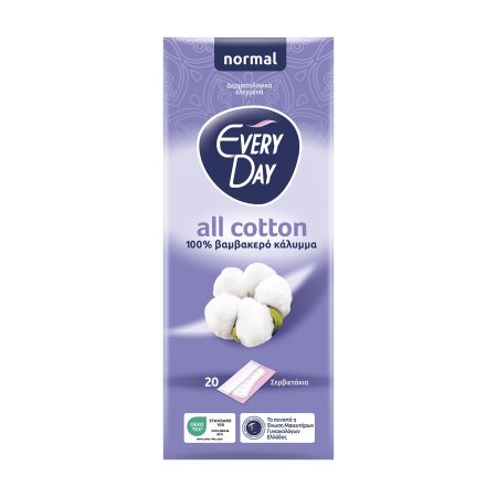 EVERYDAY All Cotton Σερβιετάκια Normal 20τεμ