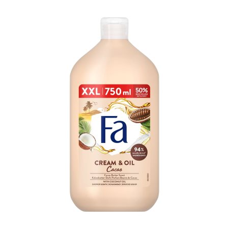 FA Αφρόλουτρο Cream & Oil Cacao Vegan 750ml