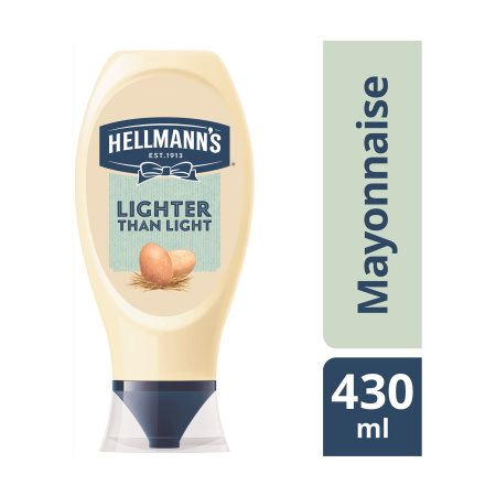 HELLMANN'S Αναπλήρωμα Μαγιονέζας Lighter than Light Χωρίς γλουτένη 430ml