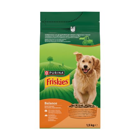 FRISKIES Balance Ξηρά Τροφή Σκύλου Κοτόπουλο Βοδινό & Λαχανικά 1,5kg