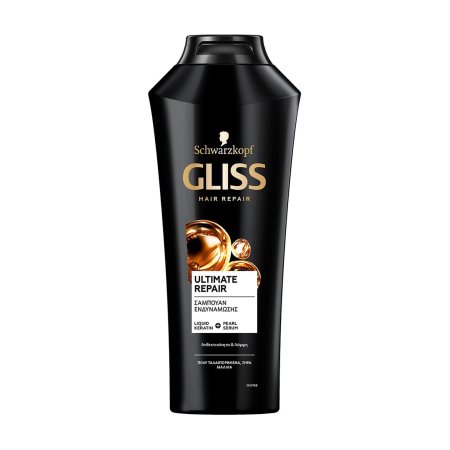 GLISS Ultimate Repair Σαμπουάν Ενδυνάμωσης για Πολύ Ταλαιπωρημένα Ξηρά Μαλλιά 400ml