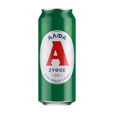 ΑΛΦΑ Μπίρα Lager 500ml