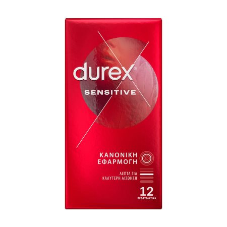 DUREX Sensitive Προφυλακτικά Κανονική Εφαρμογή 12τεμ