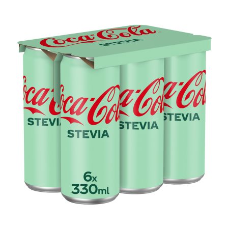 COCA COLA Αναψυκτικό με Στέβια 6x330ml