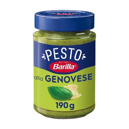 BARILLA Έτοιμη Σάλτσα Ζυμαρικών Pesto Alla Genovese Χωρίς γλουτένη 190g