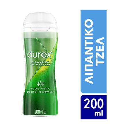 DUREX Λιπαντικό για Massage με Aloe Vera 200ml