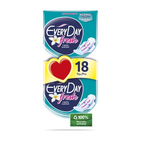 EVERYDAY Lavender Fresh Σερβιέτες Ultra Plus Normal 18τεμ