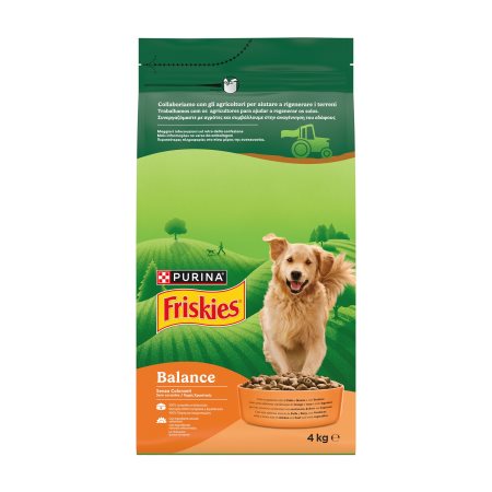 FRISKIES Balance Ξηρά Τροφή Σκύλου Κοτόπουλο Βοδινό & Λαχανικά 4kg	
