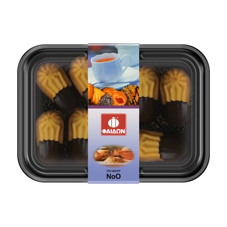 ΦΑΙΔΩΝ Πτι Φούρ No0 με Επικάλυψη Κακάο 350g