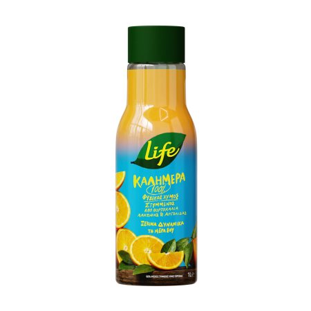 LIFE Καλημέρα Φυσικός Χυμός Πορτοκάλι 1lt