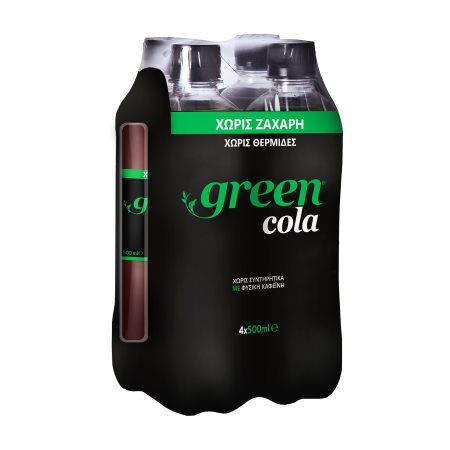 GREEN Cola 4x500ml