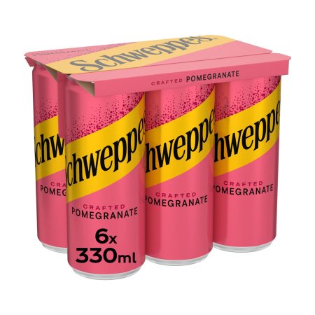 SCHWEPPES Αναψυκτικό με γεύση Ρόδι 6x330ml