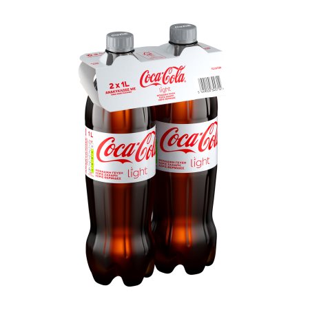 COCA-COLA Light Χωρίς ζάχαρη 2x1lt