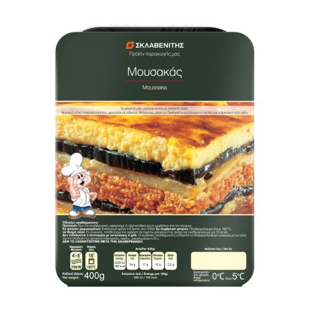 Μουσακάς ΣΚΛΑΒΕΝΙΤΗΣ Παραγωγής μας 400g