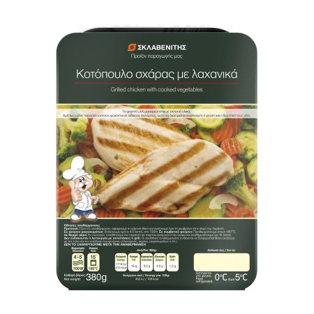 Κοτόπουλο Σχάρας με Λαχανικά ΣΚΛΑΒΕΝΙΤΗΣ Παραγωγής μας 380g