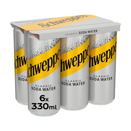 SCHWEPPES Σόδα 6x330ml