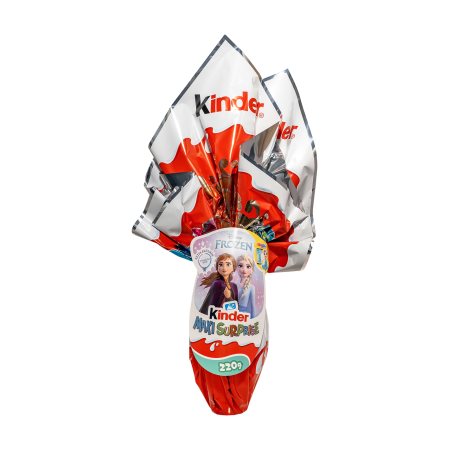 KINDER Maxi Surprise Πασχαλινό Σοκολατένιο Αυγό Frozen Χωρίς γλουτένη 220g