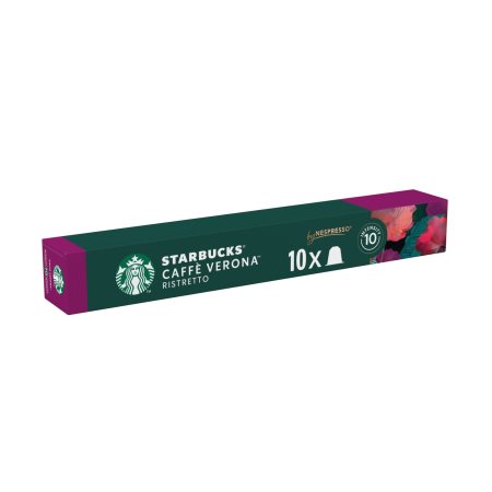 STARBUCKS Καφές Espresso Café Verona 10 κάψουλες συμβατές με μηχανή Nespresso 55g
