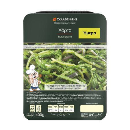 Χόρτα ΣΚΛΑΒΕΝΙΤΗΣ Παραγωγής μας 400g 