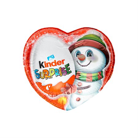 KINDER Σοκολατένια Καρδιά Χιονάνθρωπος Χωρίς γλουτένη 53g