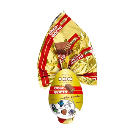 ΙΟΝ Σοκοφρέτα Πασχαλινό Σοκολατένιο Αυγό 150g