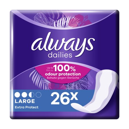 ALWAYS Dailies Extra Protect Σερβιετάκια Large 26τεμ