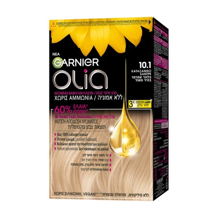 GARNIER Olia Βαφή Μαλλιών Νο10.1 Κατάξανθο Σαντρέ GARNIER Olia Βαφή Μαλλιών Νο10.1 Κατάξανθο Σαντρέ