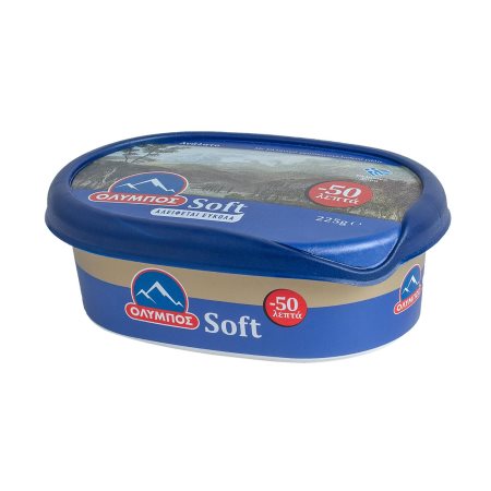 ΟΛΥΜΠΟΣ Βούτυρο Soft Αγελάδος με 80% Λιπαρά 225g 