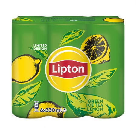LIPTON Ice Tea Πράσινο τσάι Λεμόνι 6x330ml 