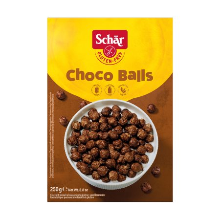 SCHAR Choco Balls Δημητριακά Χωρίς γλουτένη 250gr
