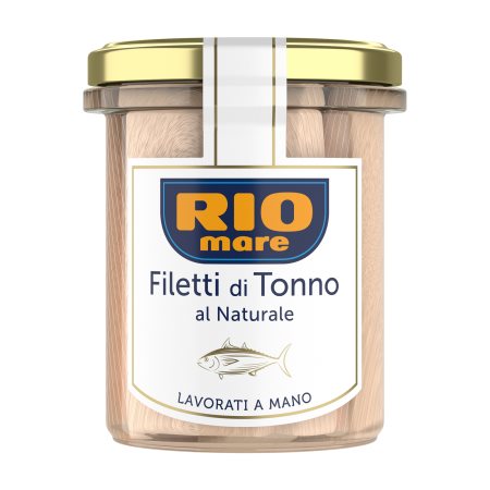 RIO MARE Lavorati a Mano Φιλέτα Τόνου al Naturale 126g
